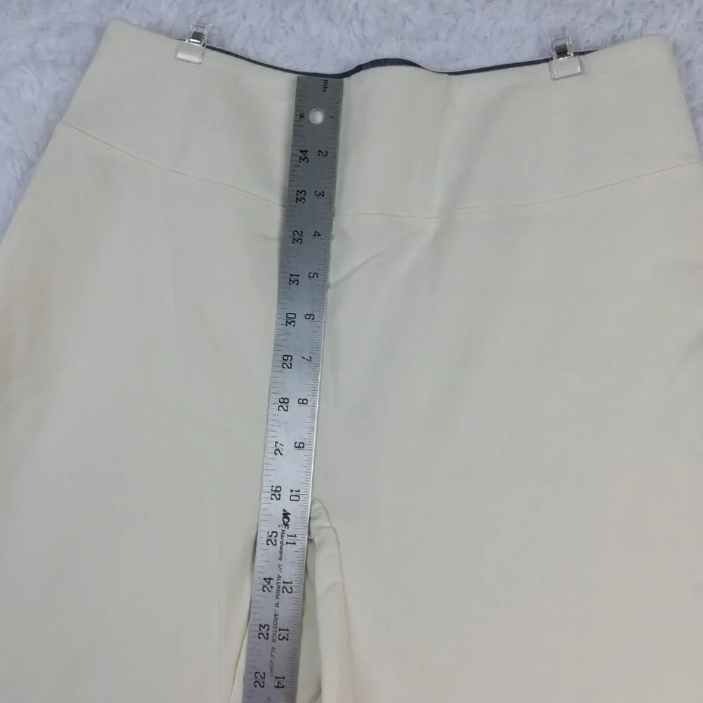 Women With‎ Control Womens Pants Leggings Ivory Tummy Control Petite SP New